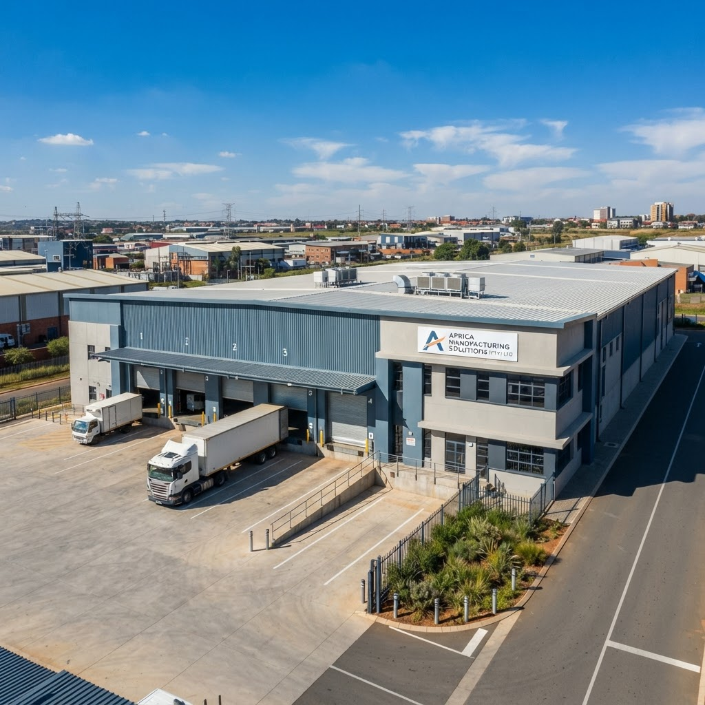 Exterior of the Conductus Investments manufacturing facility in Harare